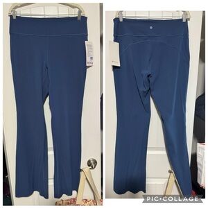 LULULEMON Blue TWILL GROOVE NULU HR FLARED Pants REGULAR